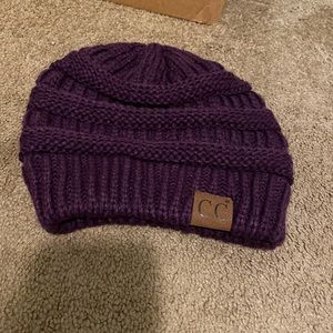 Purple Beanie